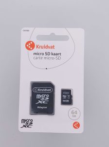 Kruitvat Micro SD kaart 64GB