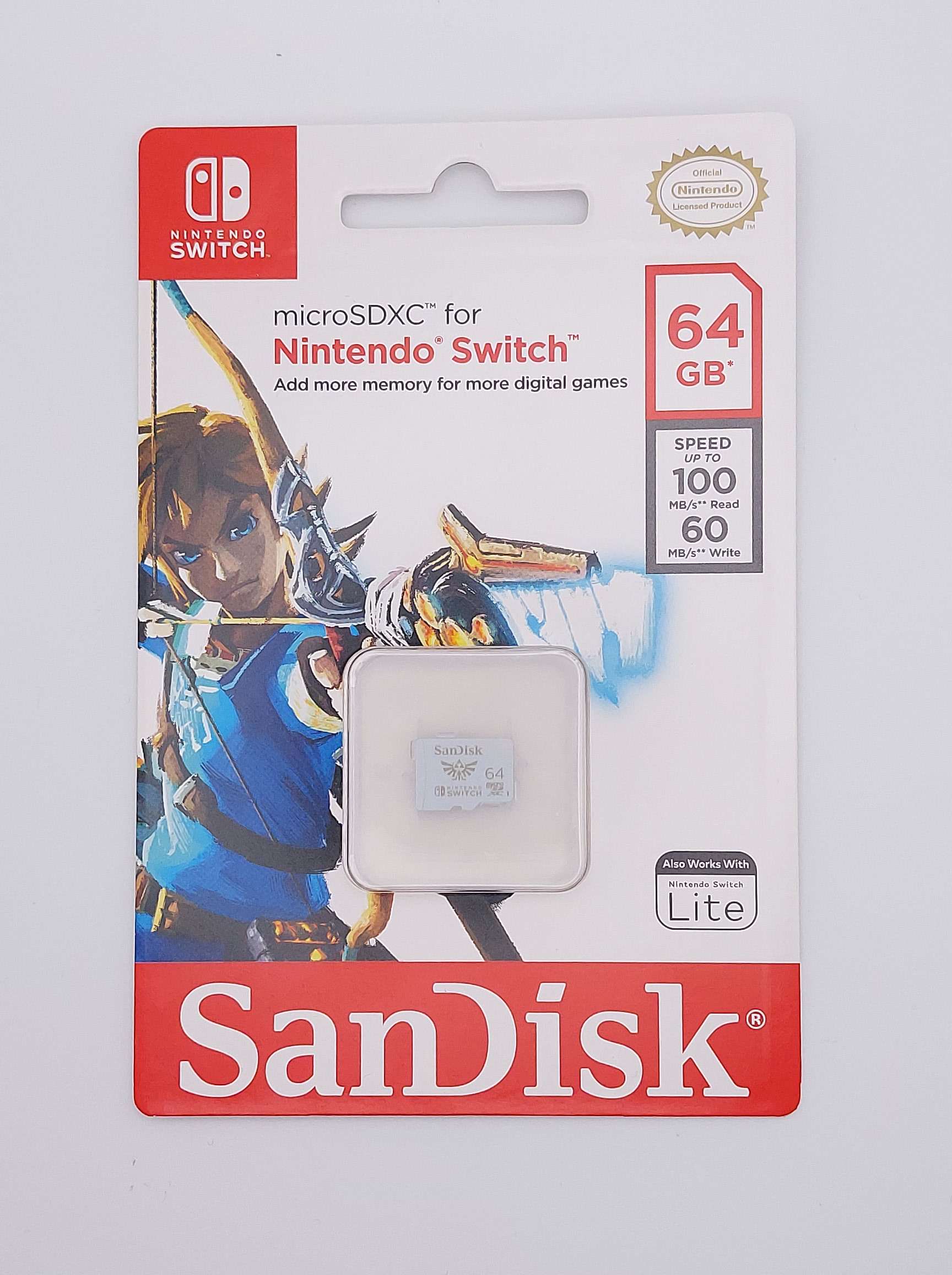 SD kaartje Action 3 Sandisk Nintendo Switch Microsdxc 64GB