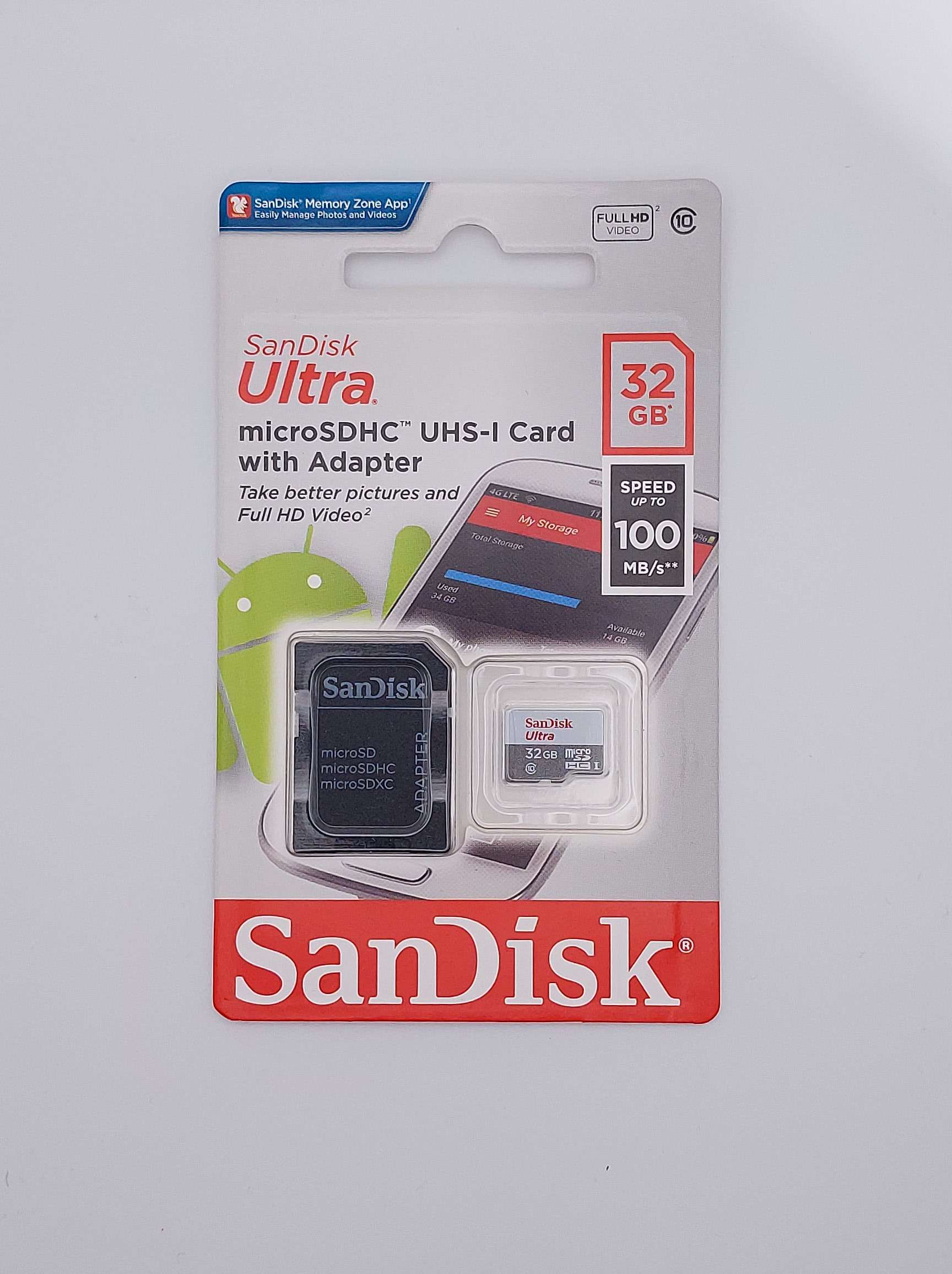 Sandisk Ultra mircosdhc ush I 32GB