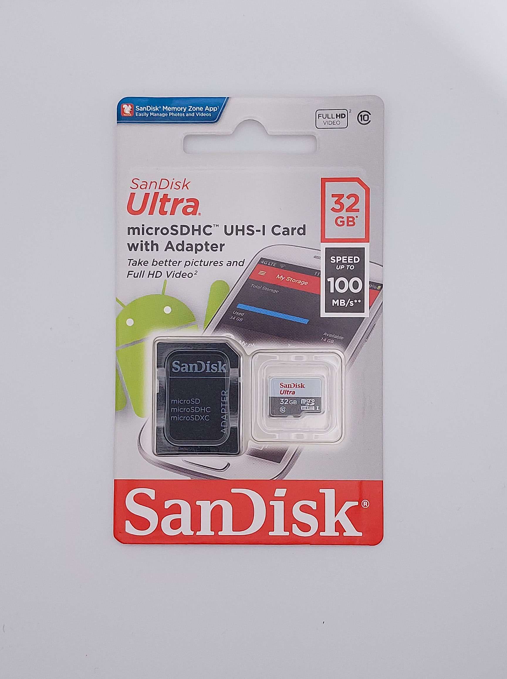 SD kaart kruidvat 3 Sandisk Ultra mircosdhc ush I 32GB