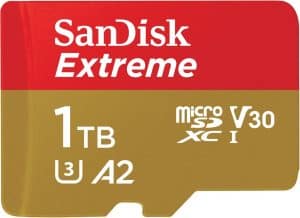 Sandisk Micro SDXC Extreme 1TB